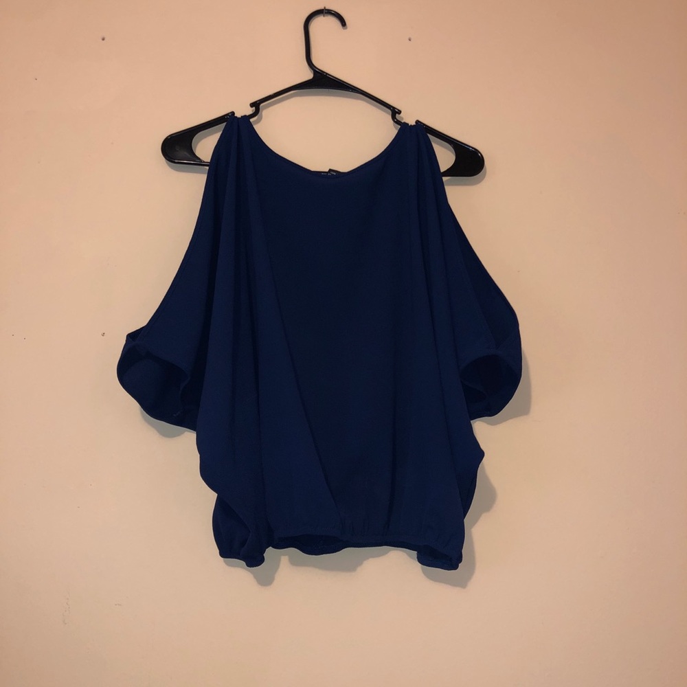 Navy blue blouse